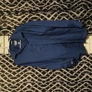 Van Heusen button down blue oxford. 16.5